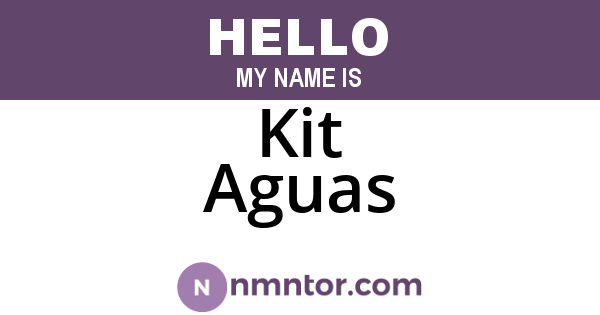 Kit Aguas