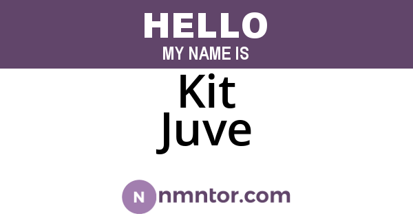 Kit Juve