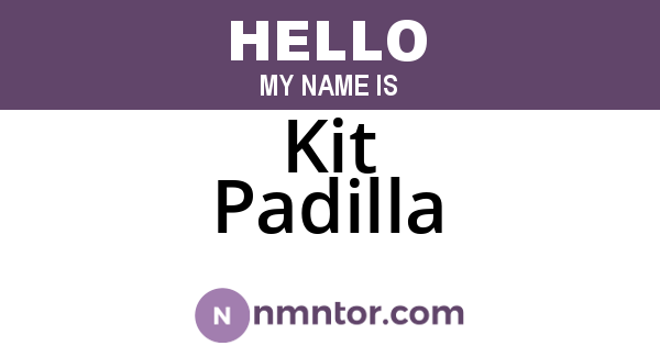 Kit Padilla