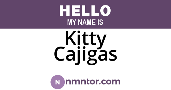 Kitty Cajigas