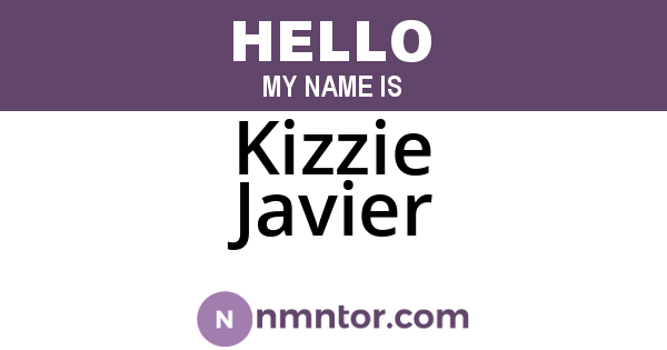 Kizzie Javier