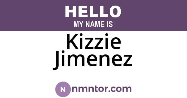 Kizzie Jimenez