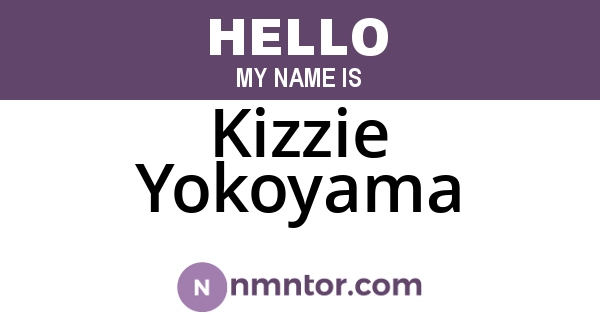 Kizzie Yokoyama