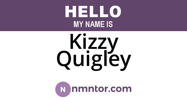 Kizzy Quigley