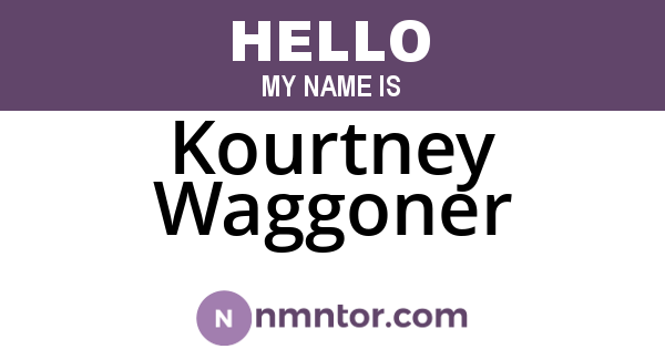 Kourtney Waggoner