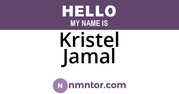 Kristel Jamal