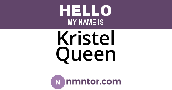 Kristel Queen