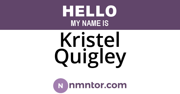 Kristel Quigley