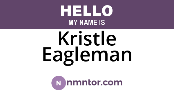 Kristle Eagleman