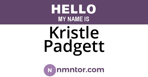 Kristle Padgett