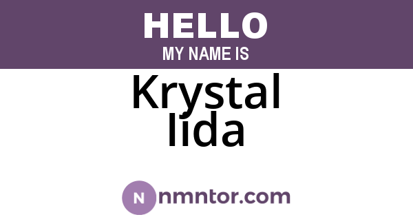Krystal Iida