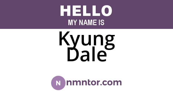 Kyung Dale