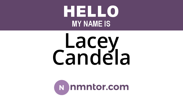 Lacey Candela