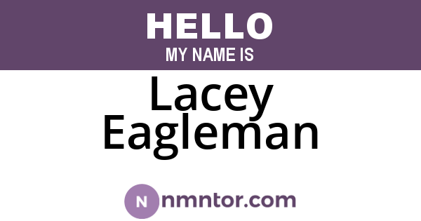 Lacey Eagleman