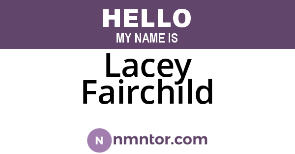 Lacey Fairchild
