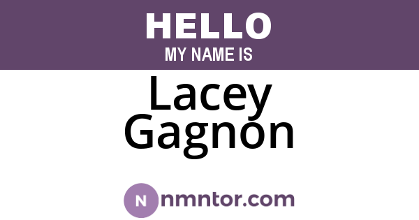 Lacey Gagnon