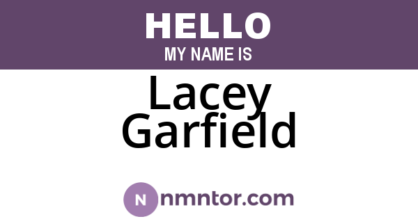 Lacey Garfield