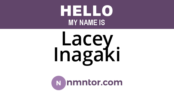 Lacey Inagaki
