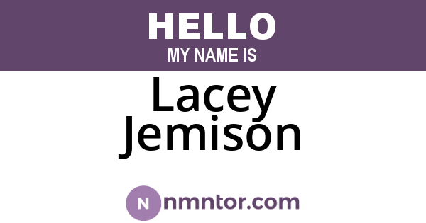 Lacey Jemison