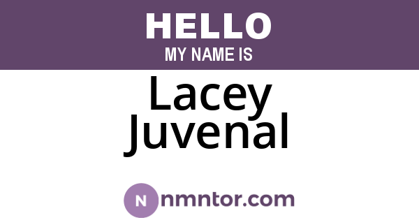 Lacey Juvenal