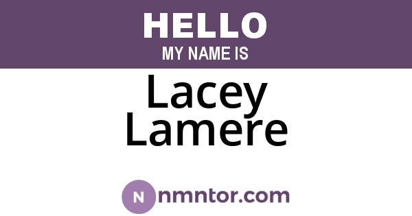 Lacey Lamere