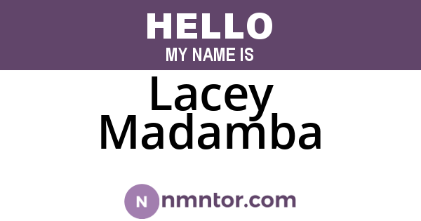 Lacey Madamba