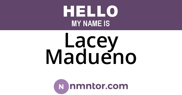 Lacey Madueno