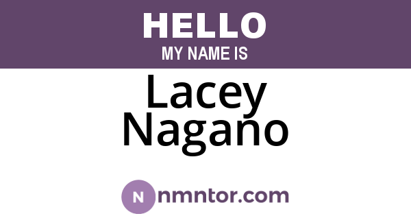 Lacey Nagano