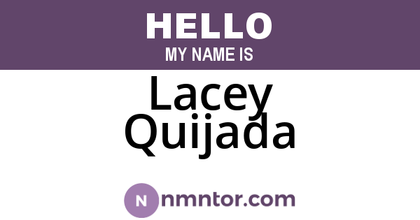 Lacey Quijada
