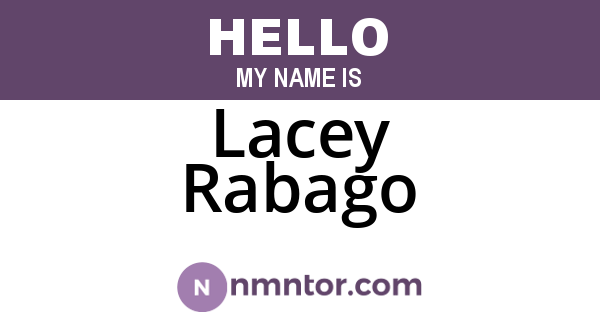 Lacey Rabago