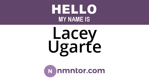 Lacey Ugarte