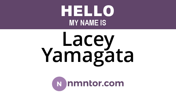 Lacey Yamagata