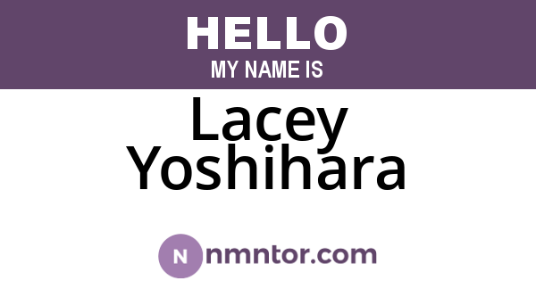 Lacey Yoshihara