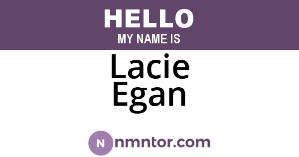 Lacie Egan