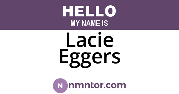 Lacie Eggers