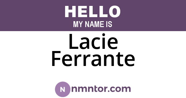 Lacie Ferrante
