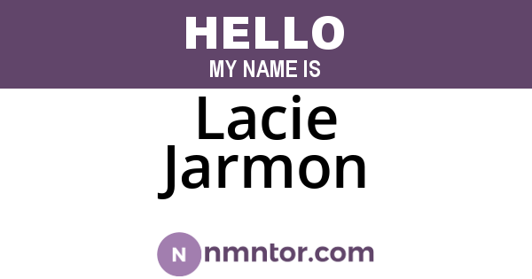 Lacie Jarmon