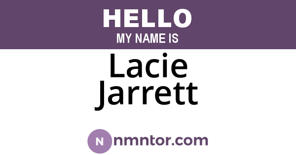Lacie Jarrett