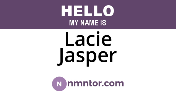 Lacie Jasper