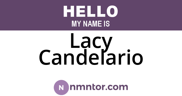 Lacy Candelario