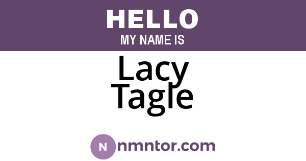 Lacy Tagle