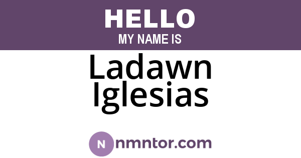 Ladawn Iglesias