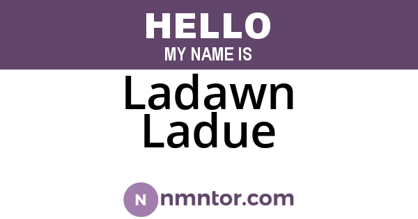Ladawn Ladue