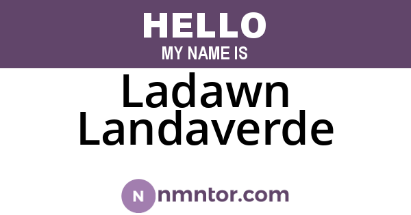 Ladawn Landaverde