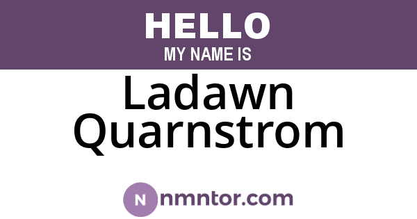 Ladawn Quarnstrom