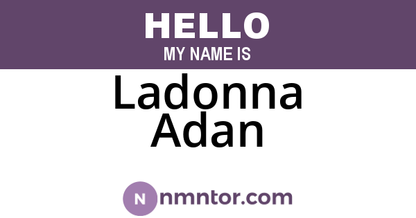 Ladonna Adan