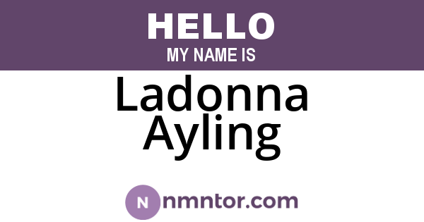 Ladonna Ayling