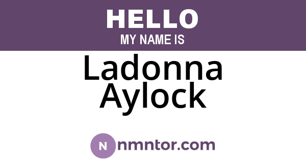 Ladonna Aylock