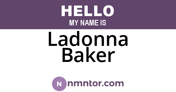 Ladonna Baker