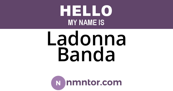 Ladonna Banda